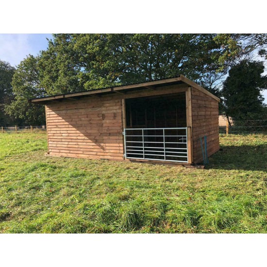 24ft x 12ft Animal Horse Field Shelter / Stable Options of Skids